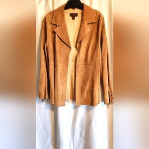 Danier tan suede jacket